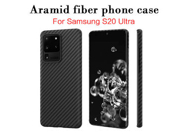 Serat Karbon Aramid Samsung S20 Ultra Pelindung Case  Cover