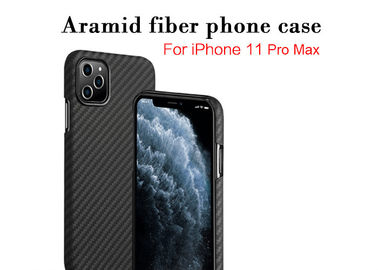 0.65mm Tebal Ringan Aramid Fiber Phone Case Untuk iPhone 11 Pro Max