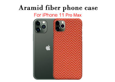 3D Touch Feeling iPhone 11 Pro Max Casing Tahan Air Casing Ponsel Serat Aramid