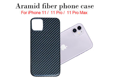 Silky Touching Real Aramid Fibre Kasus Telepon Untuk IPhone 11