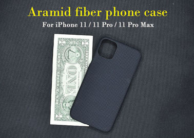 Aerospace Grade Aramid Fibre Kasus Telepon Untuk iPhone 11 Pro Max