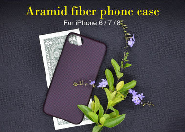 Tidak Memudar Warna, Tahan Lama, Matte, Selesai Aramid Fiber Phone Case Untuk iPhone 8