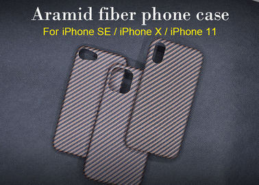 0.65mm Tebal Emas Aramid Fiber iPhone SE Waterproof Case