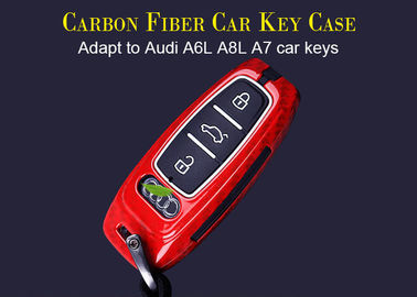 Kasing Kunci Mobil Serat Karbon Audi