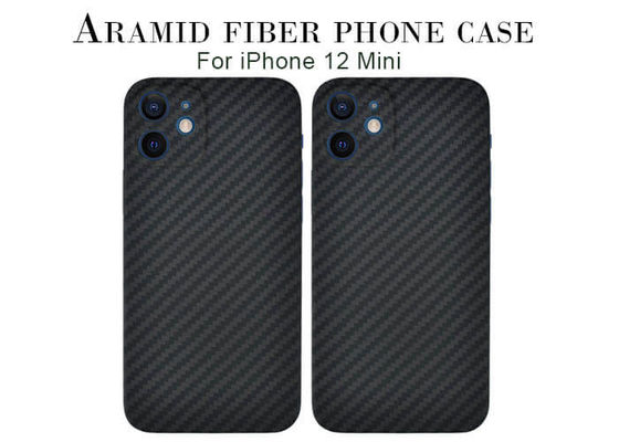 Bahan Militer  Case Untuk iPhone 12 Mini Aramid Fiber Phone Case