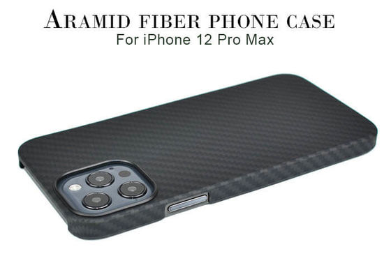 Desain Cincin Casing Ponsel iPhone 12 Pro Max Aramid Carbon Fiber Kevlar Casing Ponsel