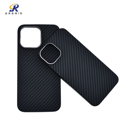 Baru Kedatangan Kevlar Phone Case Untuk iPhone 14 Series, Carbon Fiber Mobile Case