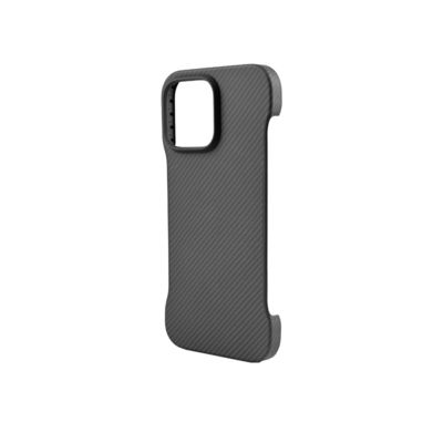 Casing Ponsel Serat Karbon Aramid Kevlar Magnetik Super Ringan untuk iPhone 16 Pro Max