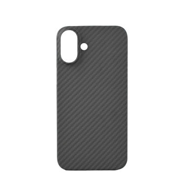 Super Thin Luxury Design Aramid Carbon Fiber Phone Case untuk iPhone 16 Pro dengan Perlindungan Tahan Kotor