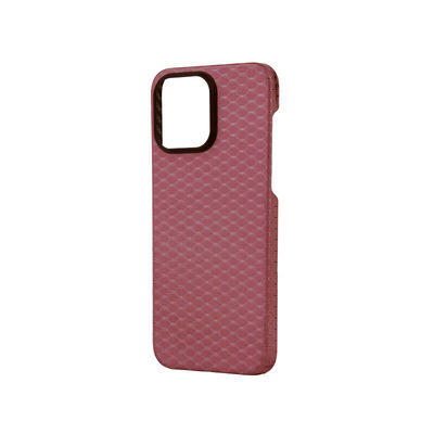 Ultra Thin Pink Color Luxury Aramid Carbon Glass Fiber Magnetic Phone Case untuk iPhone 16 Pro Max