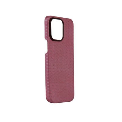 Ultra Thin Pink Color Luxury Aramid Carbon Glass Fiber Magnetic Phone Case untuk iPhone 16 Pro Max