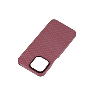 Ultra Thin Pink Color Luxury Aramid Carbon Glass Fiber Magnetic Phone Case untuk iPhone 16 Pro Max