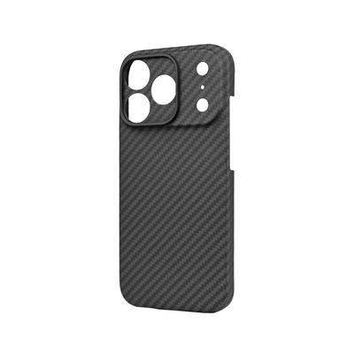 Customized Metal Frame Aramid Carbon Fiber Mobile Cover for iPhone 17 Pro Max
