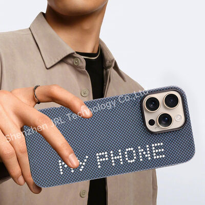 Glow In The Dark Super Light Aramid Carbon Fiber Cover untuk iPhone 17 Pro