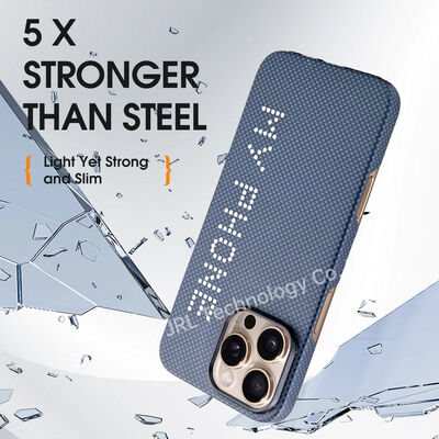 Glow In The Dark Super Light Aramid Carbon Fiber Cover untuk iPhone 17 Pro
