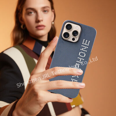 Glow In The Dark Super Light Aramid Carbon Fiber Cover untuk iPhone 17 Pro