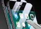 SGS Hitam iPhone SE Pelindung Layar Kaca Tempered