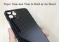 Perlindungan Penuh Glossy Style iPhone 11 Pro Max Aramid Case Carbon Fiber iPhone Case