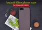 Ramping Dan Desain Ramping Aramid Fiber Phone Case Untuk iPhone SE