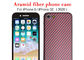 Isolasi listrik Tipis Dan Ringan iPhone SE Aramid Fiber Phone Case