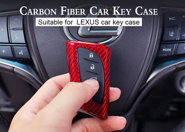 3K Weave No Melting Point Kasus Kunci Mobil Serat Karbon LEXUS