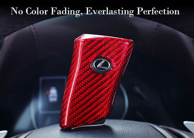 3K Weave No Melting Point Kasus Kunci Mobil Serat Karbon LEXUS