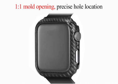 Slim Hard Shell Glossy Carbon Fiber Apple Watch Case