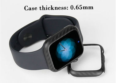 Slim Hard Shell Glossy Carbon Fiber Apple Watch Case