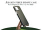 Bahan Aerospace Casing Ponsel Karbon Aramid Untuk iPhone 12 Pro Max
