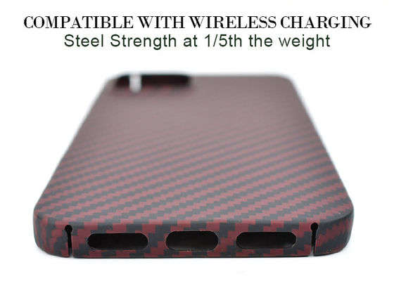 Kertas Tipis Serat Aramid Casing Ponsel Serat Karbon Casing iPhone