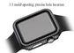 Tahan Guncangan Apple Watch Series 4 44mm Case Bahan Serat Karbon