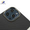0.65mm Aramid Fiber iPhone 12 Casing Ponsel Dengan Desain Cincin Logam