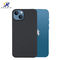 Matte Finish iPhone 13 Mini Cover Dengan Desain Cincin Plastik Aramid Fiber Kevlar Case