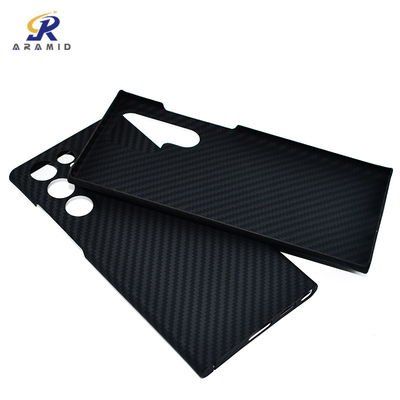 Ketebalan 0.65mm Ultra Tipis Matte Samsung S22 Aramid Fiber Kevlar Casing Ponsel