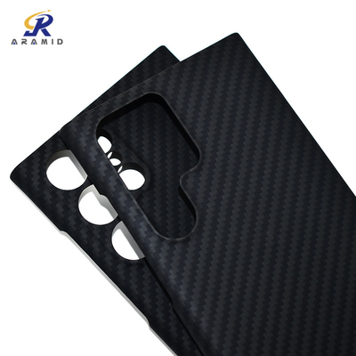 Ketebalan 0.65mm Ultra Tipis Matte Samsung S22 Aramid Fiber Kevlar Casing Ponsel