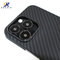 Perlindungan Kawah Desain Akurat Aramid Fiber Kevlar Phone Case Untuk iPhone 13 Pro